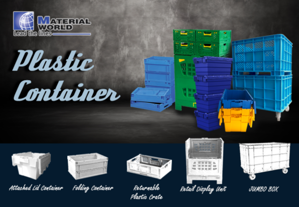 Plastic Container ตัวเลือกในการจัดเก็บ-ขนย้าย ตอบโจทย์หลากหลายรูปแบบการใช้งาน