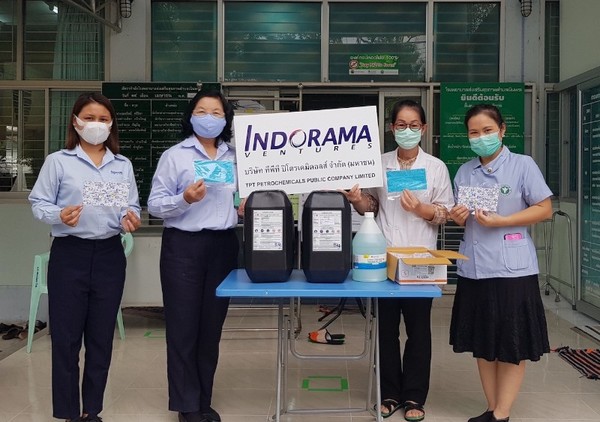 Indorama Ventures Strengthens Communities in Rayong to Fight COVID-19
