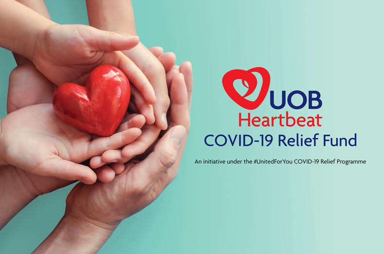 ยูโอบี (ไทย) รวมใจพนักงาน ระดมทุน ระดมแรง สู้โควิด-19 เพื่อสนับสนุนบุคลากรทางการแพทย์ภายใต้โครงการ UOB Heartbeat