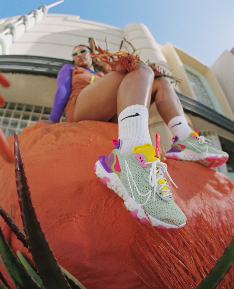 สัมผัสผลลัพธ์ใหม่ของความสบายพร้อมสไตล์อันโดดเด่น กับรองเท้าไนกี้ รีแอค วิชั่น (Nike React Vision)