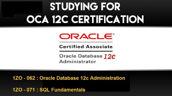 เปิดติวข้อสอบ OCA 12c เพื่อสอบใบเซอร์ Oracle Certified Associate ประจำเดือน มิถุนายน 2563
