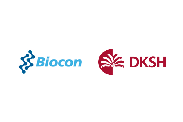 ดีเคเอสเอช และ Biocon Pharma ร่วมมือกันเพื่อจัดจำหน่ายผลิตภัณฑ์ยาสามัญเจ็ดตำรับในตลาดภูมิภาคเอเชียตะวันออกเฉียงใต้