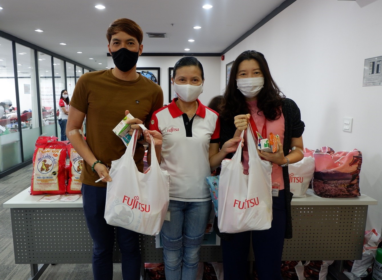 Fujitsu Contributes to Society through The 25th FTH Voluntary Blood Donation At Thai Red Cross Society
