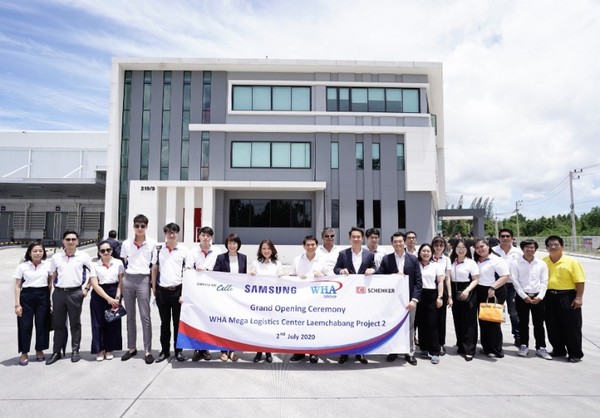 Grand Opening Ceremony of WHA Mega Logistics Center Laem Chabang Project 2
