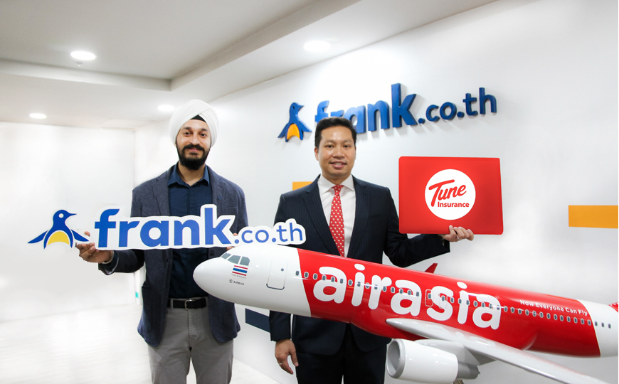 Frank Collaborates with Tune Protect to Launch New Travel Insurance Package in Thailand!