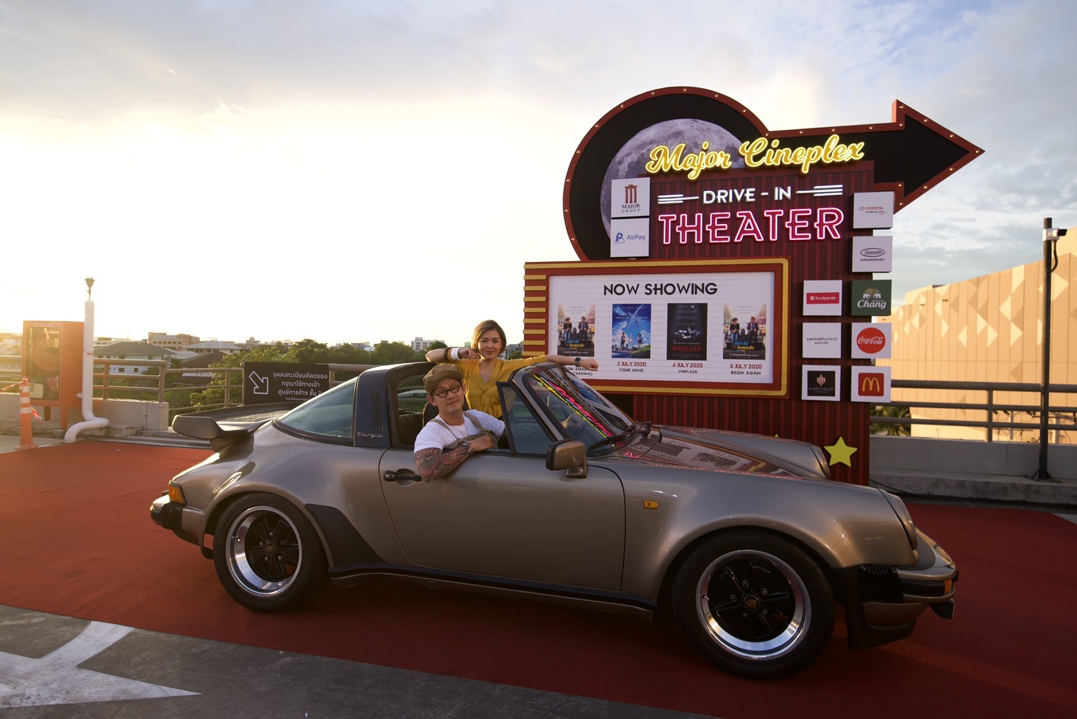 เมเจอร์ ร่วมกับ แอร์เพย์ จัดงาน Major Cineplex Drive-In Theater @CentralFestival EastVille ครั้งแรกในประเทศไทย! กับงาน Drive-In Theater ลอยฟ้าสุดคูล!
