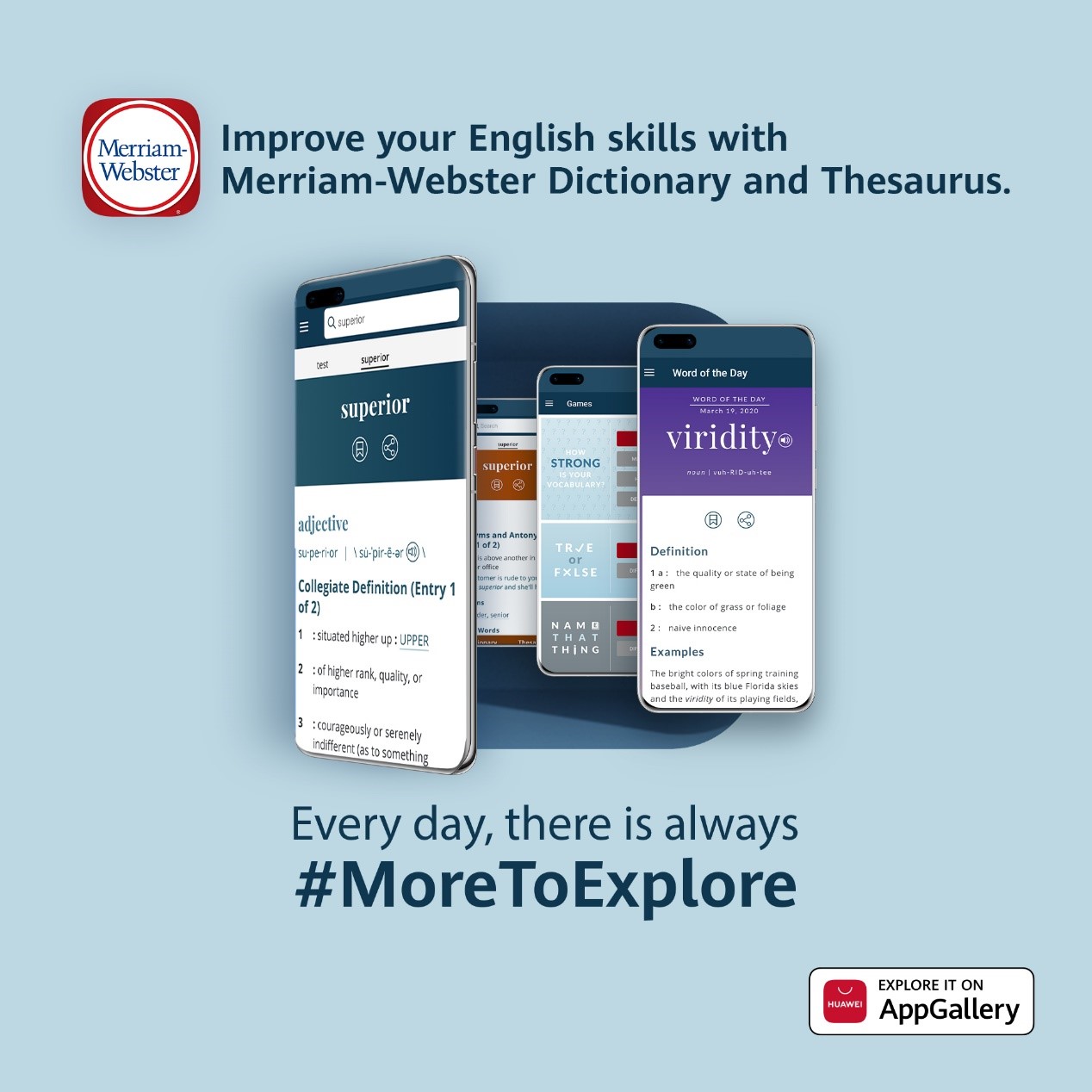 หัวเว่ย จับมือ Merriam-Webster มุ่งนำแอปพจนานุกรมระดับโลกให้ผู้ใช้ AppGallery ได้สัมผัส
