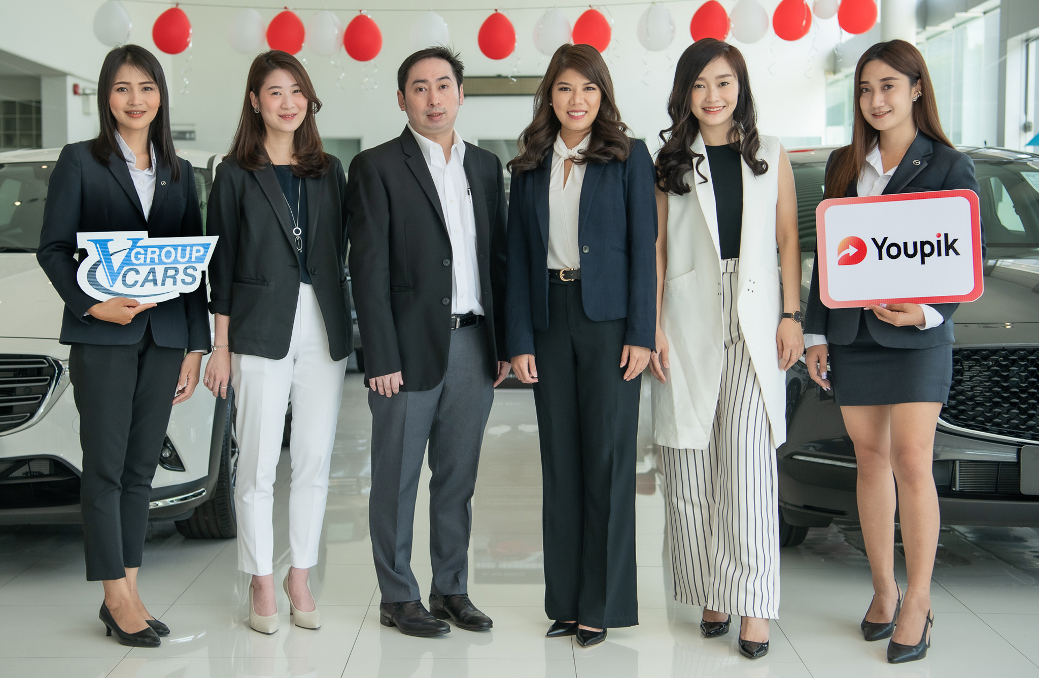 Youpik เสริมธุรกิจแกร่ง ผนึกกำลัง V Group Cars สนับสนุนผู้บริโภคโปรโมทรถยนต์สร้างรายได้เป็นครั้งแรกในประเทศไทย
