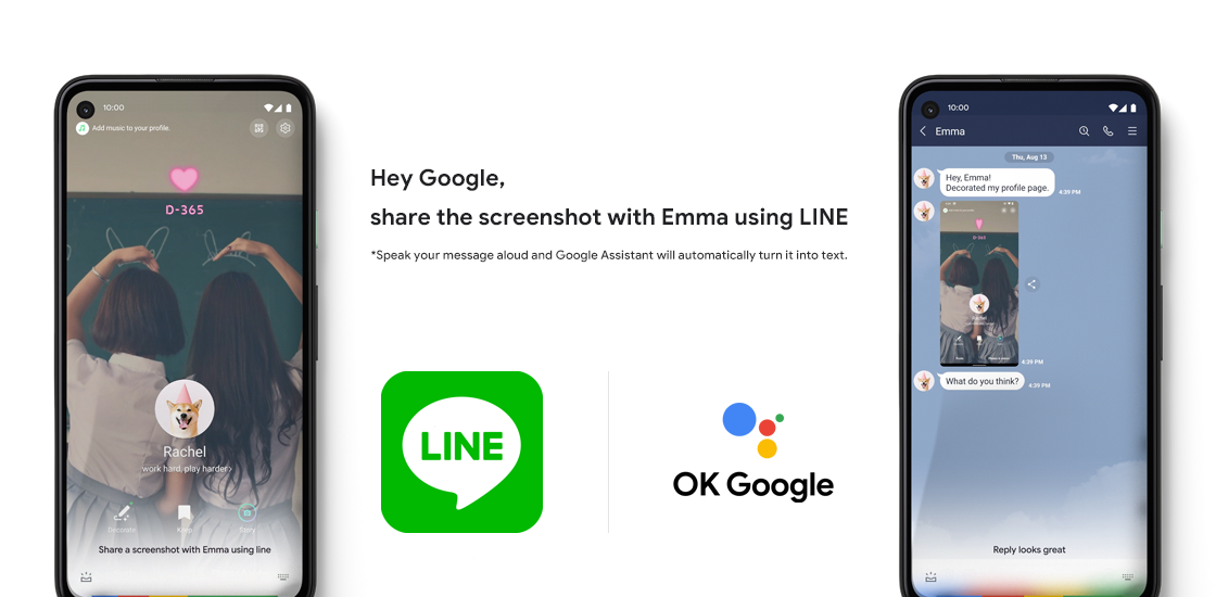 LINE ให้ผู้ใช้งานแชร์ภาพ วิดีโอด้วยคำสั่งเสียงผ่าน Google Assistant ได้แล้ว!