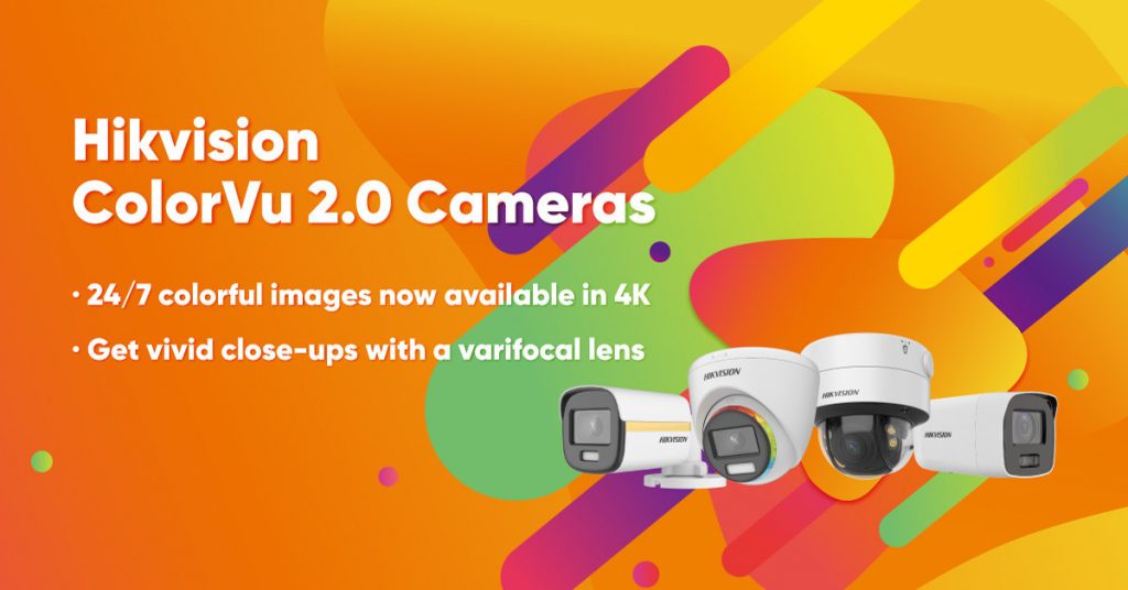 Hikvision เปิดตัวกล้องวงจรปิด ColorVu 2.0 พร้อมออปชันความละเอียด 4K และปรับระยะโฟกัสได้