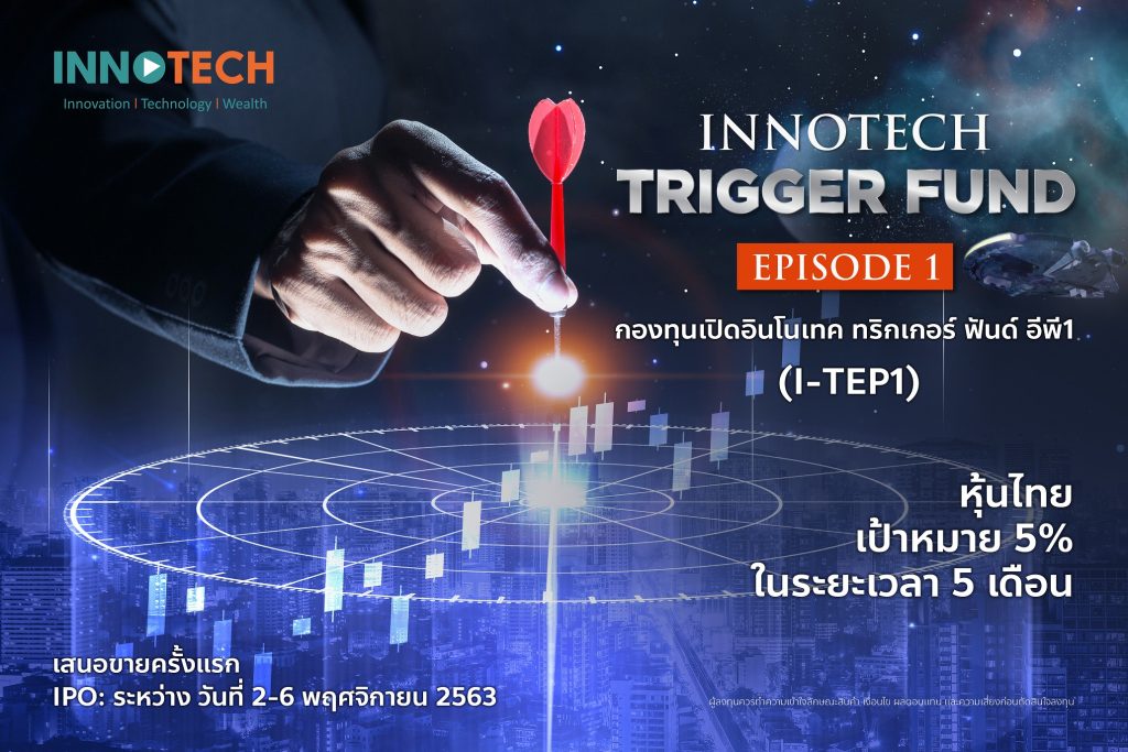 บลจ. อินโนเทค มองสวนตลาดหุ้นไทย ออกทริกเกอร์ฟันด์พุ่งเป้า 5% ใน 5 เดือน เสนอขายครั้งแรก 2-6 พ.ย. นี้