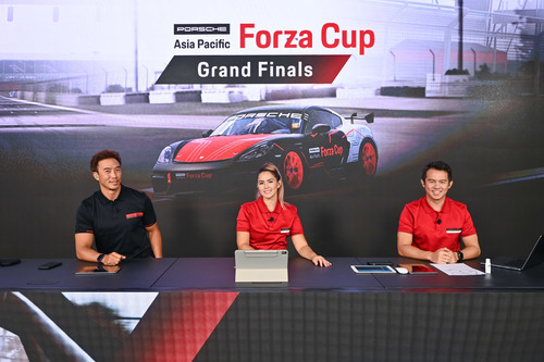 Winner from Australia lifts the first Porsche Asia Pacific Forza Cup trophy