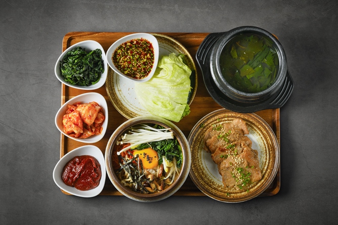เซ็ตอาหารกลางวันสุดคุ้ม ที่ห้องอาหารเกาหลี คองจู
