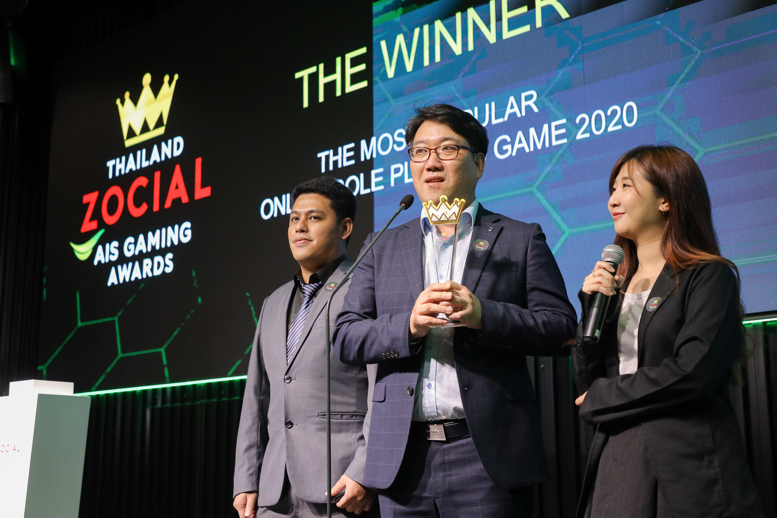 กราวิตี้ เกม เทค ครองใจเกมเมอร์ คว้ารางวัล The Most Popular Game Publisher ในงาน Thailand Zocial AIS Gaming Awards