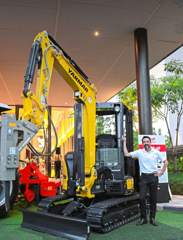 YANMAR ViO30-6B mini excavators for quality construction work in confined spaces with versatility and full efficiency