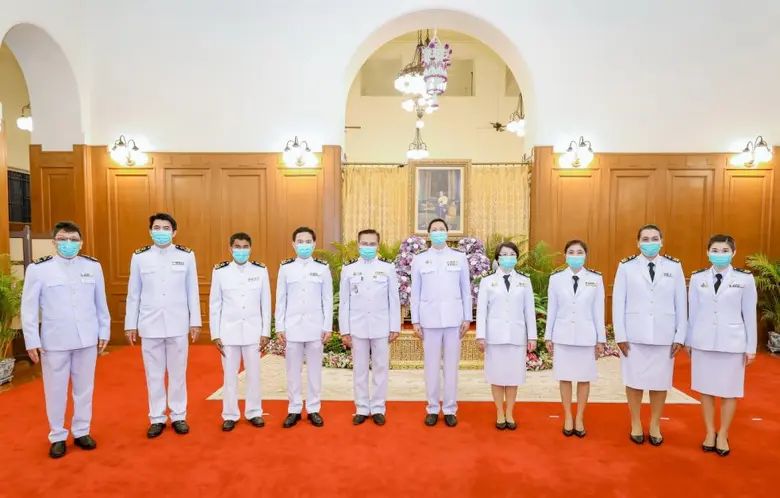 อพวช. ลงนามถวายพระพรสมเด็จพระกนิษฐาธิราชเจ้า กรมสมเด็จพระเทพรัตนราชสุดาฯ สยามบรมราชกุมารี  ณ ศาลาสหทัยสมาคม ในพระบรมมหาราชวัง กรุงเทพฯ