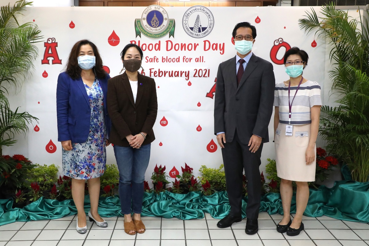 ช.การช่าง ร่วมบริจาคโลหิต ให้แก่โรงพยาบาลรามาธิบดี เพื่อช่วยบรรเทาวิกฤตโลหิตสำรองขาดแคลน