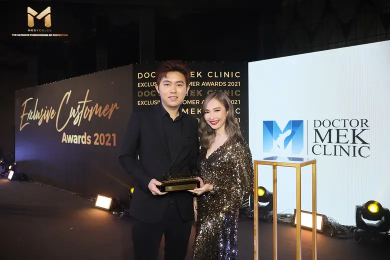 Doctor Mek Clinic คว้ารางวัล Top Customer & Customer Exclusive Award 2021