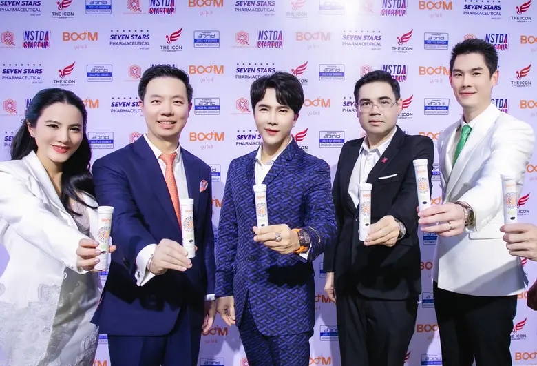 ดิไอคอน กรุ๊ป ผนึก ควอนตัม ไบโอเทค (สตาร์ตอัป สวทช.) เซ็น MOU ยกระดับผลิตภัณฑ์นวัตกรรมเพื่อสุขภาพ "Boom iZ"