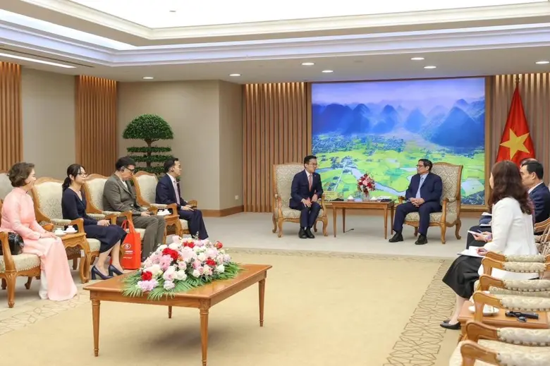 SUPER เข้าพบนายกฯเวียดนาม หารือขยายโครงการโซลาร์ฟาร์ม-วินด์ฟาร์ม สวนอุตฯแปรรูปอาหารในเขตจังหวัดแม่โขงเดลต้า-โครงการ Green Hydrogen ใน Bac Lieu