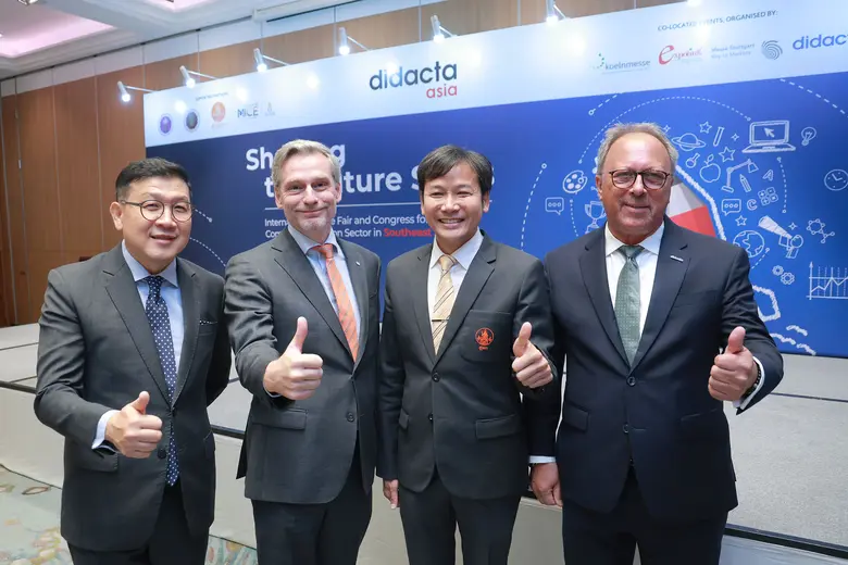 โคโลญเมสเซ่ ผนึก เมสเซ่ สตุ๊ตการ์ท สร้างสรรค์งาน "didacta asia" งานนิทรรศการและการประชุมด้านการศึกษาที่ใหญ่ที่สุดในโลก ครั้งแรกในภูมิภาคเอเชียตะวันออกเฉียงใต้