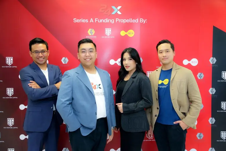 24X ฉลองความสำเร็จ ระดมทุนซีรีส์ A กว่า 150 ล้านบาท ผนึก 'กรุงศรี ฟินโนเวต - อีซีจี เวนเจอร์ แคปปิตอล - บีซีเอช เวนเจอร์ส'