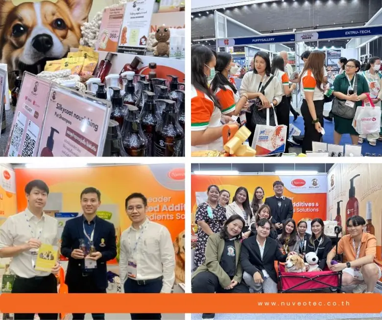 เกินคาด "นิวโวเทค (NV)" ได้รับความสนใจในอย่างล้นหลามในงาน Pet Fair Asia 2023 ที่ผ่านมา