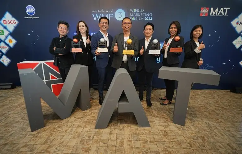 เอสซีจี คว้า 5 รางวัล แคมเปญการตลาดแห่งปี เวที "MAT Award 2023" โซลูชันเทคโนโลยีดิจิทัลตอบโจทย์ลูกค้าสายกรีน ตามเมกะเทรนด์โลก