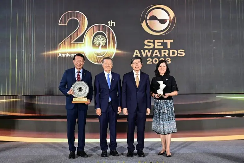 CPF คว้า 2 รางวัลสูงสุด SET AWARDS 2023 มุ่งสู่องค์กรแห่งความเป็นเลิศด้านนวัตกรรม และความยั่งยืน