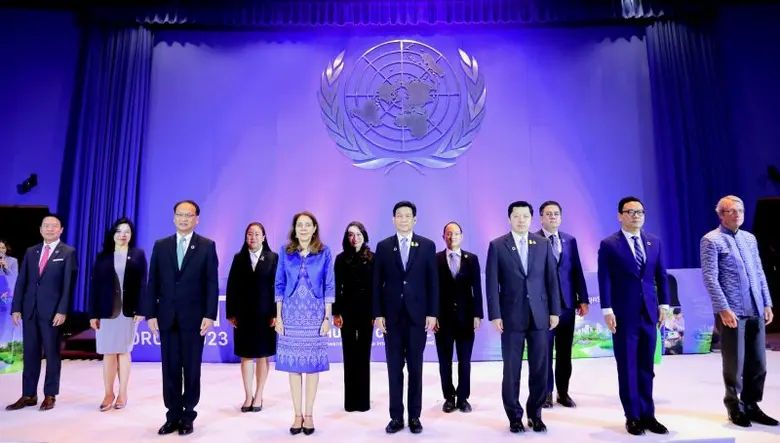 ทรู คอร์ปอเรชั่น ร่วมประกาศเจตนารมณ์ ในการประชุมสมาคมเครือข่ายโกลบอลคอมแพ็กแห่งประเทศไทย (UNGCNT Forum) 2566