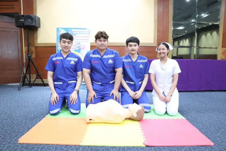 โรงพยาบาลลานนา ร่วมกับ โรงแรม เมอร์เคียว เชียงใหม่ จัดอบรม ขั้นตอนการช่วยชีวิตขั้นพื้นฐาน (First aid & CPR)