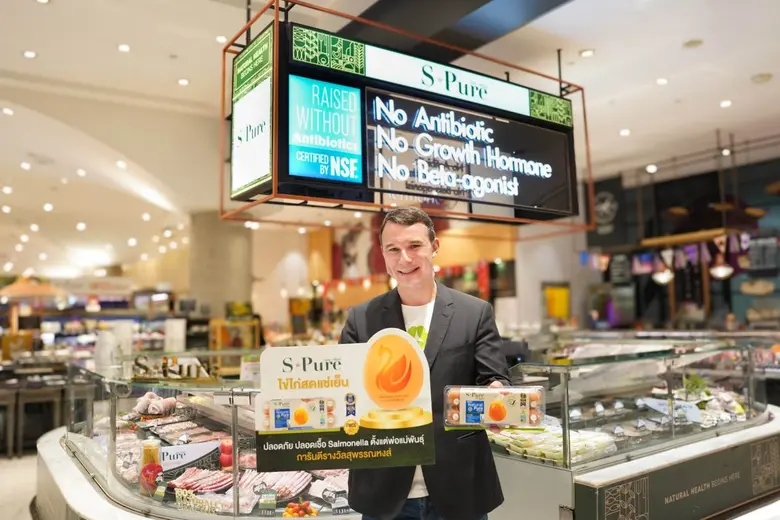 "S-Pure" Guarantees Premium Quality The First and Only Thai Brand in 2024 to Receive the Prestigious "Thai Golden Eggs" Award from the Department of Livestock Development