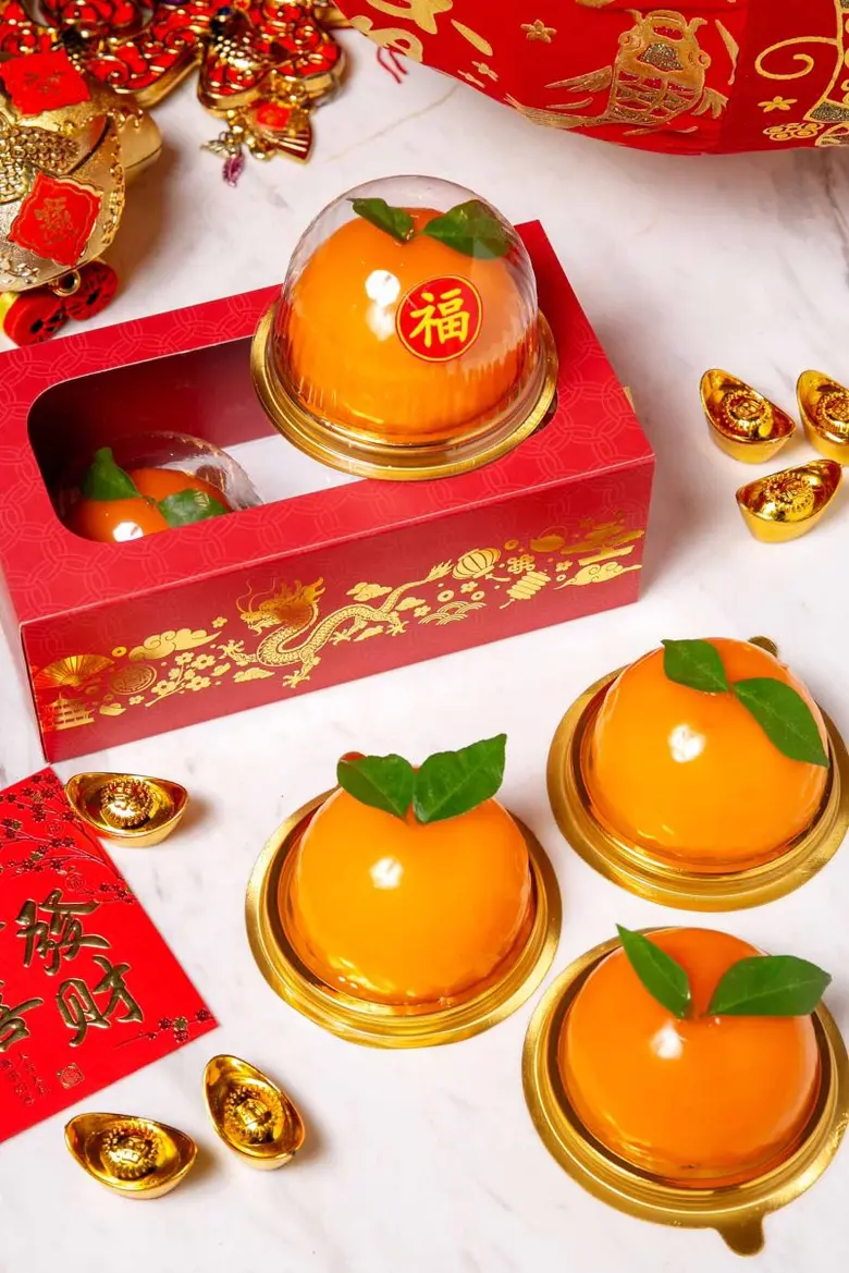 Celebrate the Year of the Snake with "Lucky Orange" Cakes at Tea & Tipple and Mill & Co, Centara Grand at CentralWorld