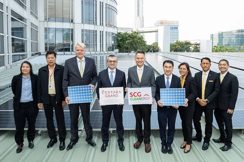 Centara Partners with SCG Cleanergy to Launch Solar Rooftop Power Generation System Installed at Centara Grand at CentralWorld