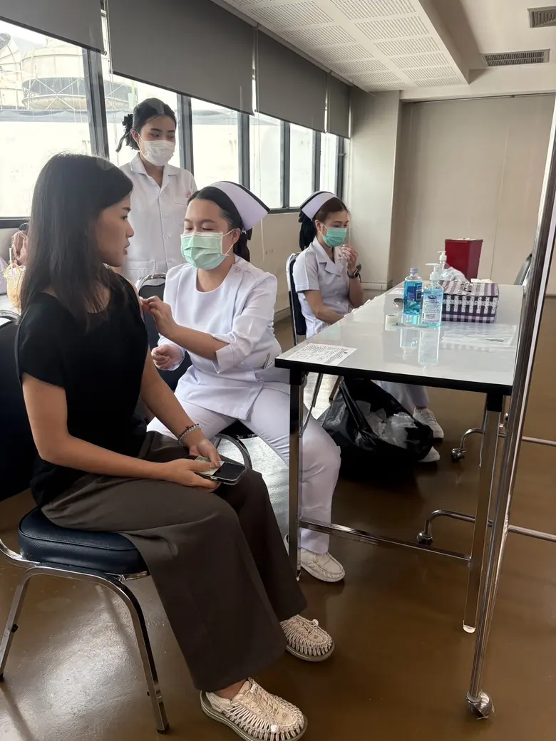 SiS ใส่ใจสุขภาพพนักงาน จัดฉีดวัคซีนป้องกันไข้หวัดใหญ่ประจำปี 2568