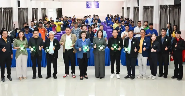 วช. ร่วมกับ เทศบาลเมืองฉะเชิงเทรา ส่งเสริมการเพิ่มทักษะการประยุกต์ใช้เทคโนโลยีโดรนเพื่อส่งเสริมการท่องเที่ยวให้กับเยาวชนและบุคลากรด้านการท่องเที่ยวของ จ.ฉะเชิงเทรา