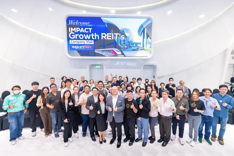 IMPACT Growth REIT โชว์วิสัยทัศน์ - ต้อนรับนักลงทุนเยี่ยมชม Sky Entrance