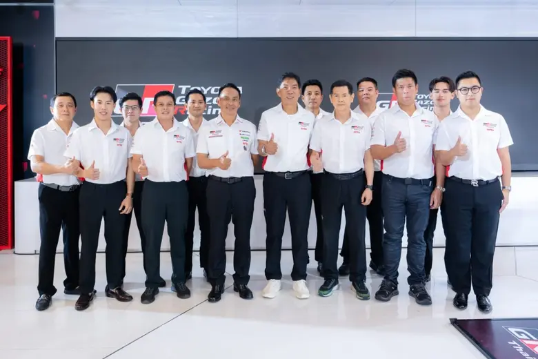 TOYOTA GAZOO Racing Thailand ประกาศแผนกลยุทธ์ปี 2025 มุ่งคว้าแชมป์เต็มรูปแบบ
