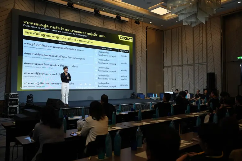 ค็อกพิทจัดงานประชุมประจำปี 2568 เสริมแกร่งสมาชิกแฟรนไชส์ทั่วประเทศ พร้อมพาเปิดประสบการณ์สัมผัสสมรรถนะยางรถยนต์ ในงานเปิดตัวผลิตภัณฑ์ BRIDGESTONE TURANZA 6