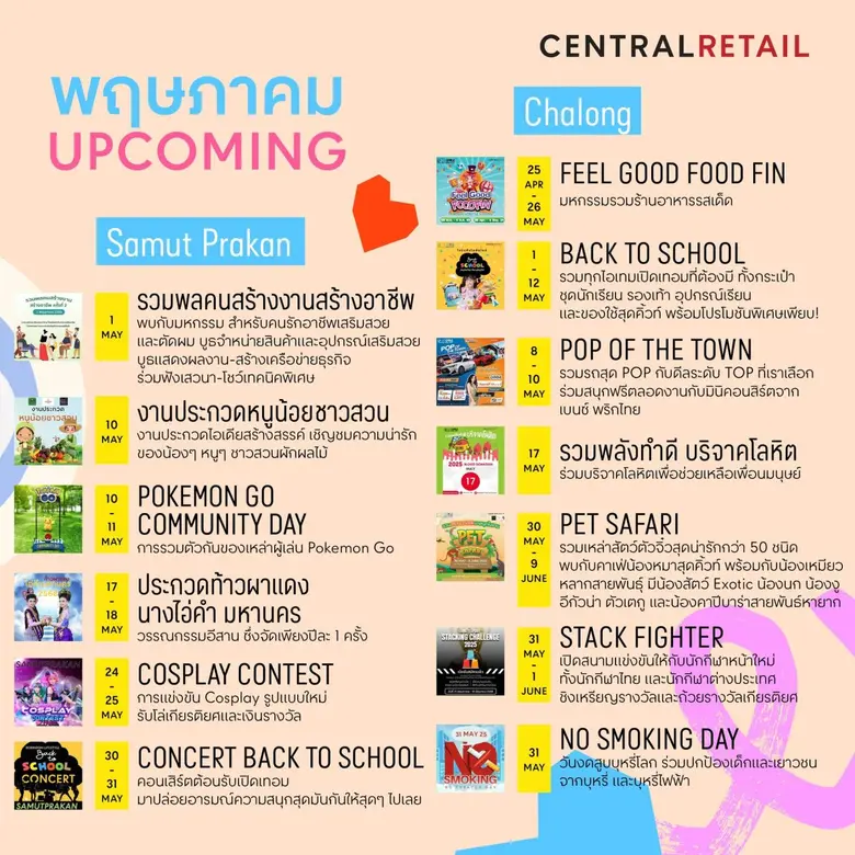 โรบินสันไลฟ์สไตล์ ชวนสนุกทุกโมเมนต์กับอิเวนต์สุดพิเศษ ในคอนเซ็ปต์ Happiness is calling