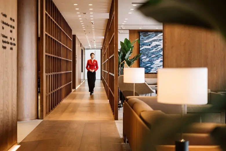 Cathay Pacific brings a redesigned lounge experience to The Bridge at Hong Kong International Airport