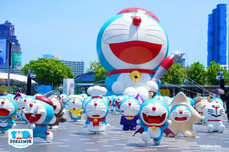 ปรากฏการณ์ครั้งยิ่งใหญ่ นิทรรศการโดราเอมอนที่ใหญ่ที่สุดในโลก 100% DORAEMON&FRIENDS TOUR IN THAILAND 1 พฤษภาคม - 22 มิถุนายน 2568 ณ ICONSIAM