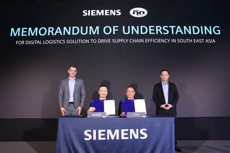 Thanakorn Vegetable Oil Products adopts Siemens' digital logistics software to drive supply chain efficiency in South East Asia