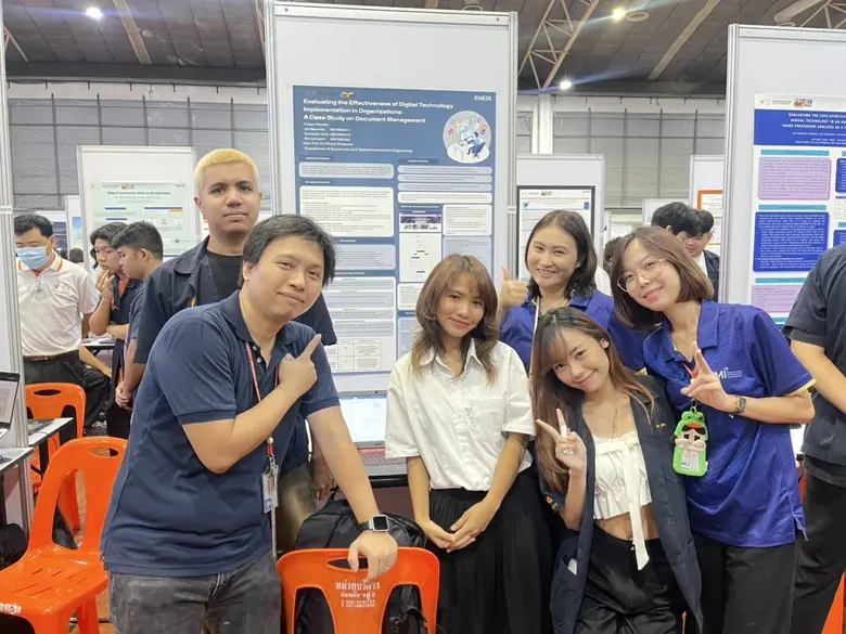 GMI เยี่ยมชมนิทรรศการผลงานนักศึกษาคณะวิศวกรรมศาสตร์ ในงาน Project Day 2025 พร้อมร่วมให้กำลังใจโครงการพัฒนาร่วม