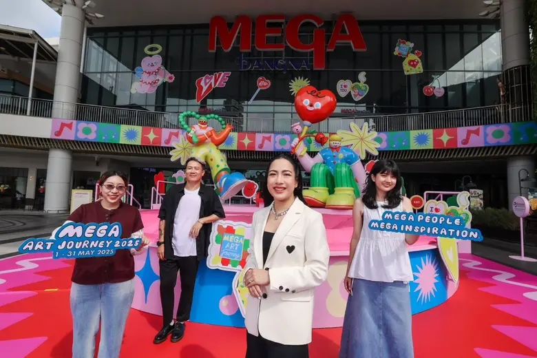 Megabangna Unveils a Spectacle of Art Festival Four Rising Artists Create Artistic Landmarks for "MEGA ART JOURNEY 2025: MEGA PEOPLE. MEGA INSPIRATION".