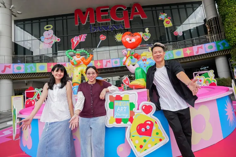 Megabangna Unveils a Spectacle of Art Festival Four Rising Artists Create Artistic Landmarks for "MEGA ART JOURNEY 2025: MEGA PEOPLE. MEGA INSPIRATION".