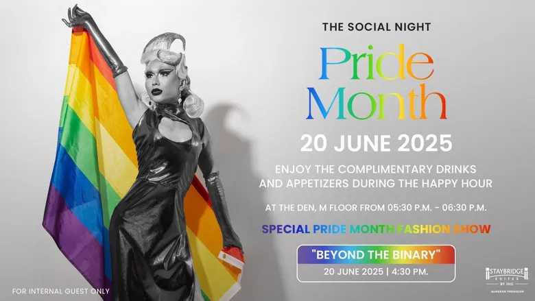 Celebrate Pride Month with Staybridge Suites Bangkok Thonglor's spectacular fashion show event!