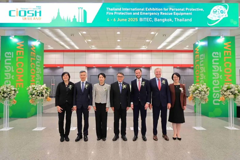 เปิดงาน "CIOSH Thailand 2025" มหกรรมแสดงสินค้า PPE ใหญ่ที่สุดในอาเซียน ยกระดับมาตรฐานความปลอดภัยแรงงานไทย