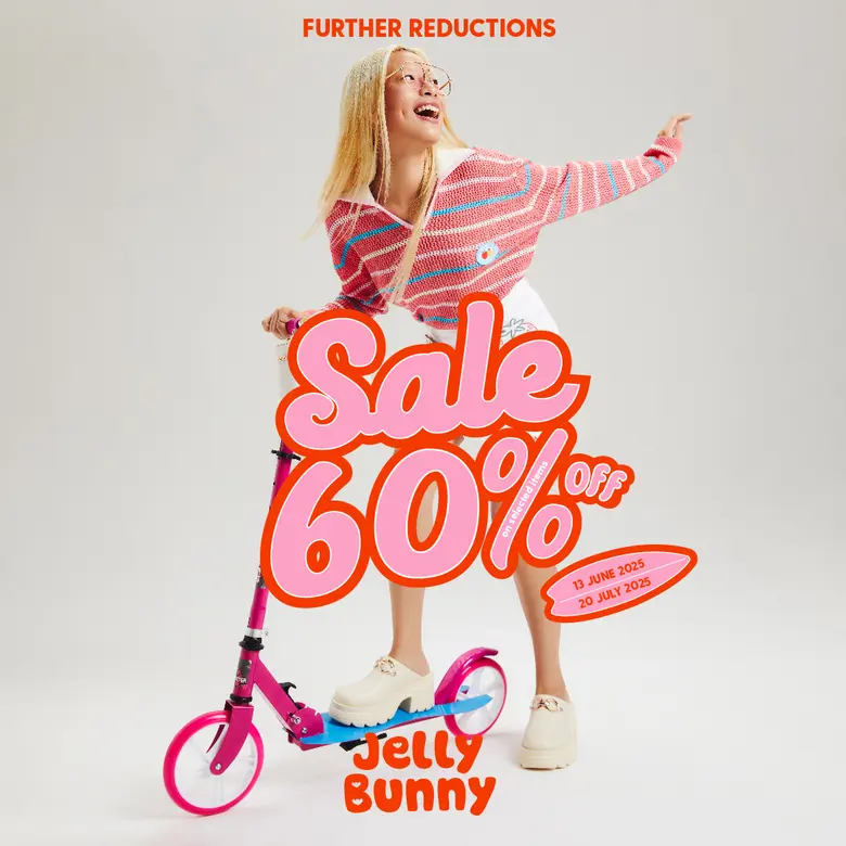 เจลลี่ บันนี่ ลดสูงสุด 60%