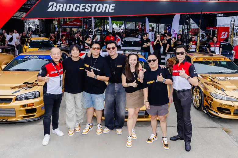 BRIDGESTONE Joins Hands with TOP SECRET THAILAND and STREET DOC, Igniting the Thrill to Motorsport Fans at "IMPACT Speed Fest 2025"